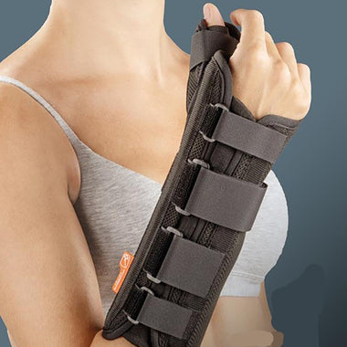 PolFIT 22 Immobilizzatore lungo per polso con presa pollice, apribile; con stecche rigide modellabili