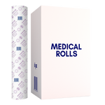 MEDICAL ROLL - lenzuolino carta lettino cartone X 6 pezzi CODICE: LI8H060.