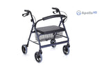 Rollator Pieghevole - Sedile - Cestino - Portata 200kg - Apollo