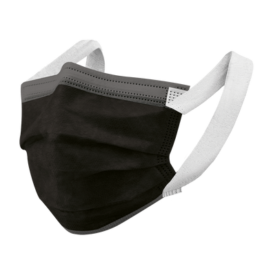 Mascherina Chirurgica Comfort Plus Nera